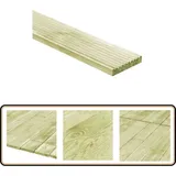 Terrassendielen 8 Stk. 1,16 m2 1m Imprägniertes Kiefernholz - Terrassendielen - Kiefernholz - Holzboden - Outdoor Dekoration - Gartenmöbel
