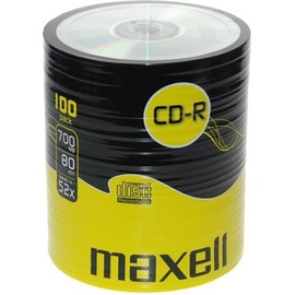 Maxell CD-R Rohlinge (80Min, 700MB, 52x Speed, 100-er Pack) 700 MB 100 Stück(e)