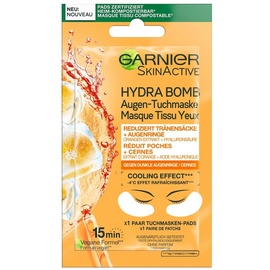 Garnier Skin Active Augentuchmaske Hydra Bomb Orangen Extrakt (1 Paar)
