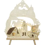 SAICO Dekoleuchte-Spitze Drei Haselnüsse für Aschenbrödel 30x41x6cm