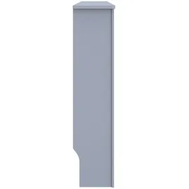 vidaXL Heizkörperverkleidung Anthrazit 152x19x81,5 cm MDF