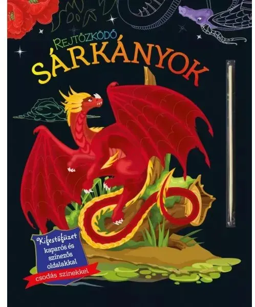 Malbuch - Drachen