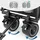 SAMAX Bollerwagen Faltbar Offroad Camping Edition schwarz/grau