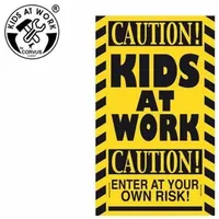 Corvus A750412 - Schild: Kids-at-Work / Caution! Kids at