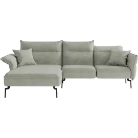 Livetastic Ecksofa Kunststoff 4-Sitzer Braun