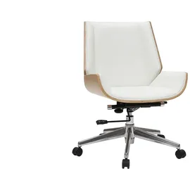 miliboo CURVED Holz Weiß