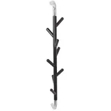 Proregal Wandgarderobe Elegante 80 x 13 x 15 cm Schwarz
