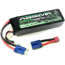 Absima Modellbau-Akkupack (LiPo) 11.1 V 6000 mAh Zellen-Zahl: 3 50 C Stick EC5 Stecker