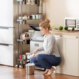 Homcom HOMCOM-Kommerzielle Eiswürfelmaschine-39cm x 37cm x 80cm