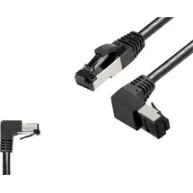 BKL Electronic 144020 RJ45 Patchkabel CAT 8.1 S/FTP 3m Schwarz Halogenfrei 1St.