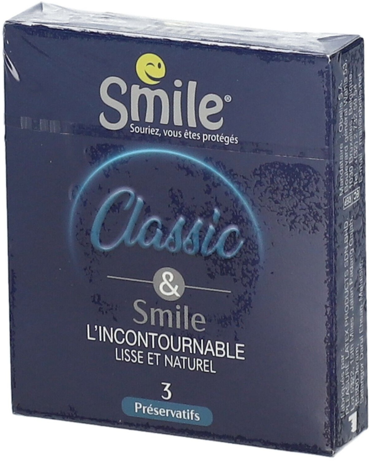 Smile® Préservatifs 3 pc(s) préservatif(s)