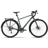 Ghost Asket EQ Gravel Bike Dark Grey/Shark Blue matt | XL/56cm