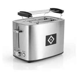 Hamburger SV HSV Toaster Edelstahl", - Silber