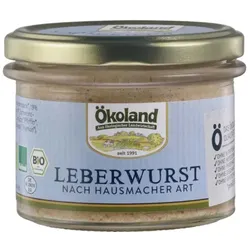 Ökoland Leberwurst nach Hausmacher Art bio