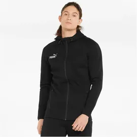 Puma teamFINAL Casuals Kapuzenjacke Herren black L