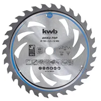 KWB 586554 Hartmetall Kreissägeblatt 190 x 16 x 1.3