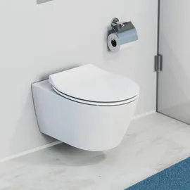 Schütte Duroplast WC-Sitz SLIM Weiß
