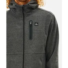 Rip Curl RipCurl Anti Series Departed Zip THR charcoal marle (3481) S