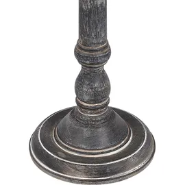 Beliani Beistelltisch, NAPARA Mango Holz, Grau,