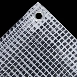 vidaXL Leno-Abdeckplane 600 x 800 cm Weiß