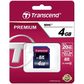 Transcend SDHC Class 10 4 GB