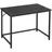 VASAGLE Schreibtisch schwarz rechteckig, 4-Fuß-Gestell schwarz 100,0 x 50,0 cm