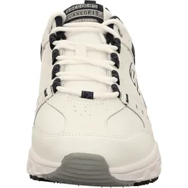 SKECHERS Oak Canyon Redwick Herren Weiß/Blau 42