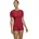 Damen Baselayer-Shirt Round Neck W S/s Ts Funktionsmaterial schnelltrocknend 1 Stück Rot Red 8644 L