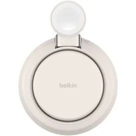 Belkin UltraCharge Pro Magnetische 3-in-1-Ladestation mit Qi2 25W weiß