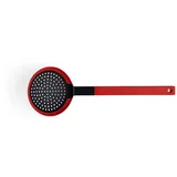 WOLL Cook it Schaumlöffel mit Silikon eingefasstem Easy-Griff, 11 cm breit, 32 cm lang, Hitzebeständig bis 220°, Spülmaschinenfest