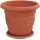 vidaXL Blumentöpfe 6 Komplettset Ø 26 x 21,5 cm Ziegelrot