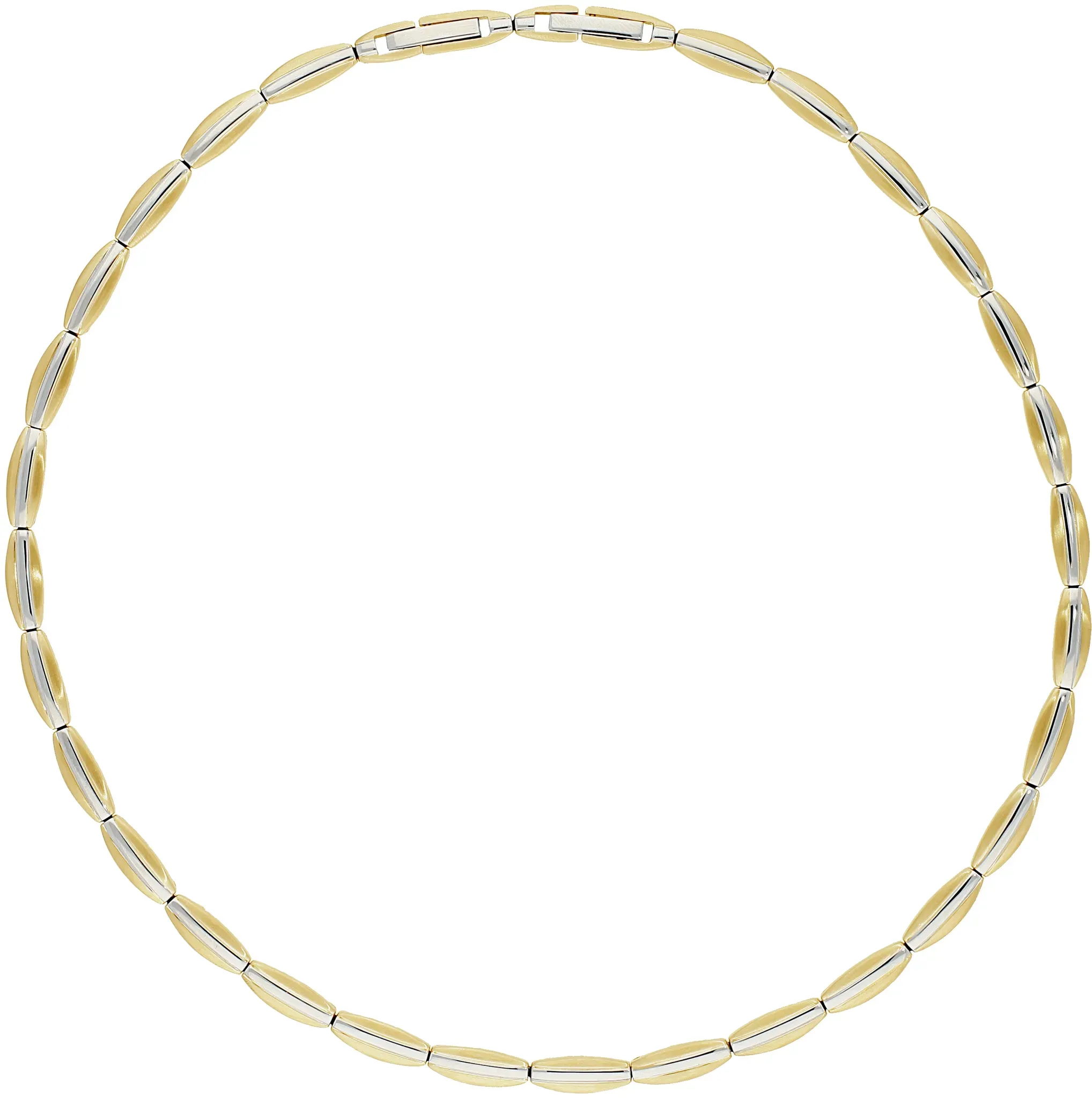 Collier TITANIA "Halsketten" Halsketten Gr. Titan, silberfarben (silbergoldfarben) Damen