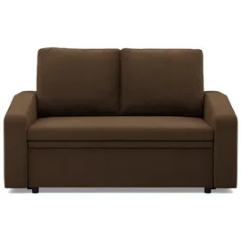 mebligo Sofa, Mokka, Textil, 2-Sitzer, 148x90x87 cm, Wohnzimmer, Sofas - Couches, Sofas, 2-Sitzer Sofas