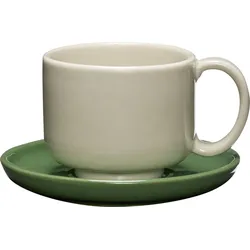 Amare Tasse 200 ml sandfarbig mit Untertasse