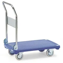 Kunststoff-Plattformwagen 3130, Tragkraft 200kg - blau