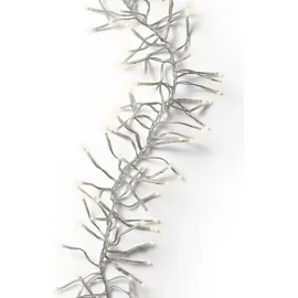 Lumineo Lichterkette 1128 LED 10,5 m Transparent leds warm Weiß