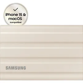 Samsung Portable SSD T7 Shield 1 TB USB 3.2 beige