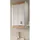 inn.furn Hängeschrank Weiß Eiche 45 cm mit Soft-Close Sopela