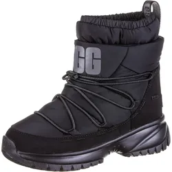 Ugg Yose Puffer Stiefel Damen in black, Größe 39 - schwarz