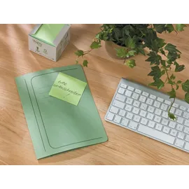 Post-it Recycling Z-Notes 76 x 76 mm, Kanariengelb 6 Blöcke - 100 Blatt