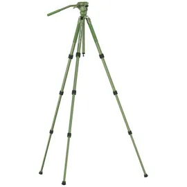 Sirui SP004+G5X Alu Stativ mit Videoneiger Arca Swiss matt Grün