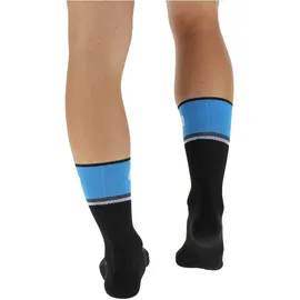 Uyn Cycling One Light Fahrradsocken Herren B040 black-cobalt blue 42-44
