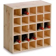 Zeller Weinregal 52 x 25 x 52 cm Natur