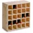 Zeller Weinregal 52 x 25 x 52 cm Natur
