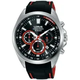 LORUS Herrenuhr Chronograph Silber Edelstahl Analog RT387HX9