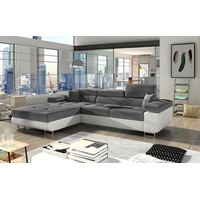 yourhouse24 Ecksofa Armando L-form Schlafsofa Wohnlandschaft Links Rechts Couch Bettkasten