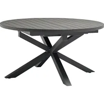 Destiny Arona Gartentisch Ø 120/170 x 75 cm Grau