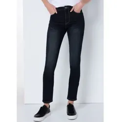 Lois Jeans für Damen. 201112414 Hose 136050 navy (27), Lässig, Baumwolle, Denim, Marine