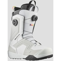 Salomon Dialogue Dual Boa Team 2024 Snowboard-Boots whitegrey pinstripeblack Gr. 29.5