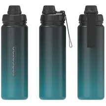 Coocazoo Edelstahl-Trinkflasche Gradient Teal 0,7 l